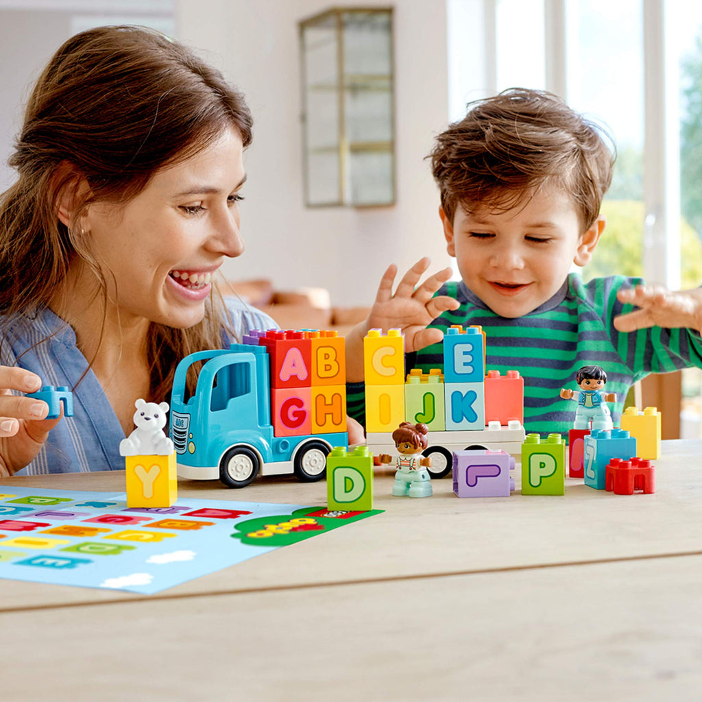 Montessori ABCs Truck Builder
