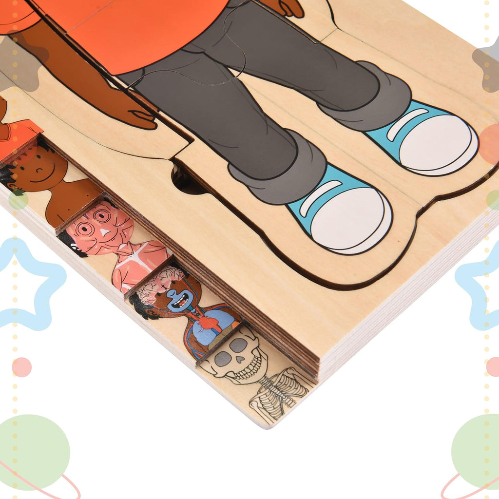 Human Body Puzzle - Toddlers Design