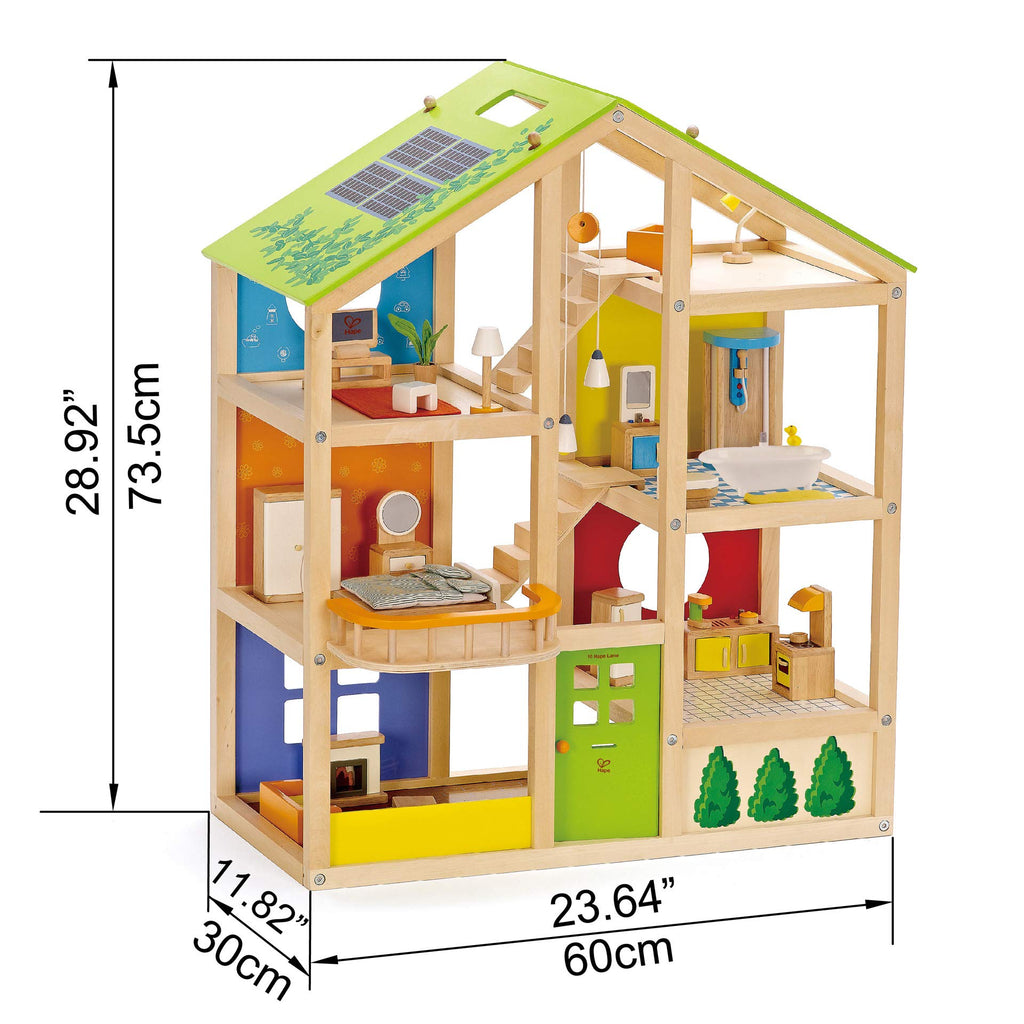 STEM Wooden Role Play Dollhouse