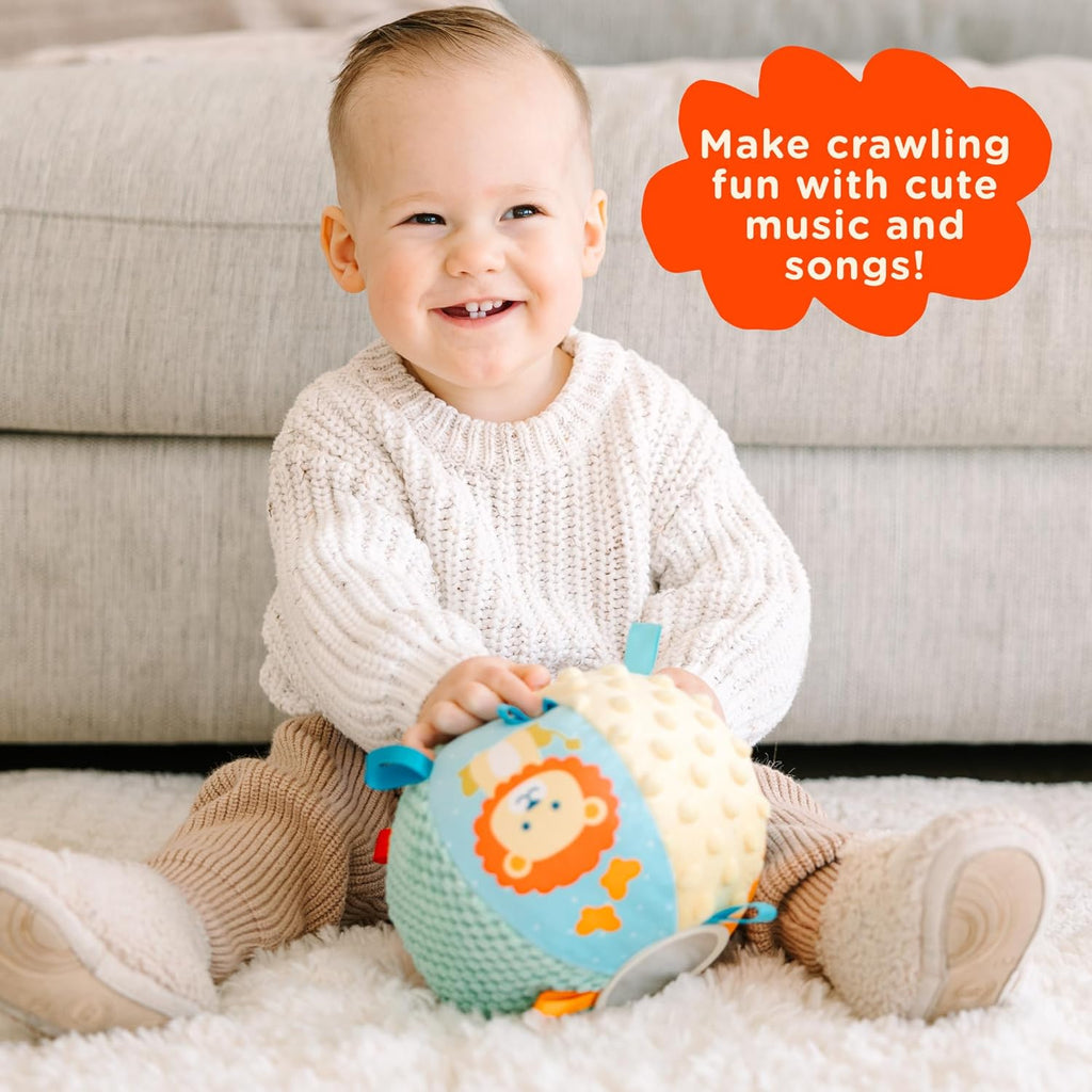Interactive Sensory Loopy Loops Baby Ball: Kick, Play & Explore for Sensory Fun!