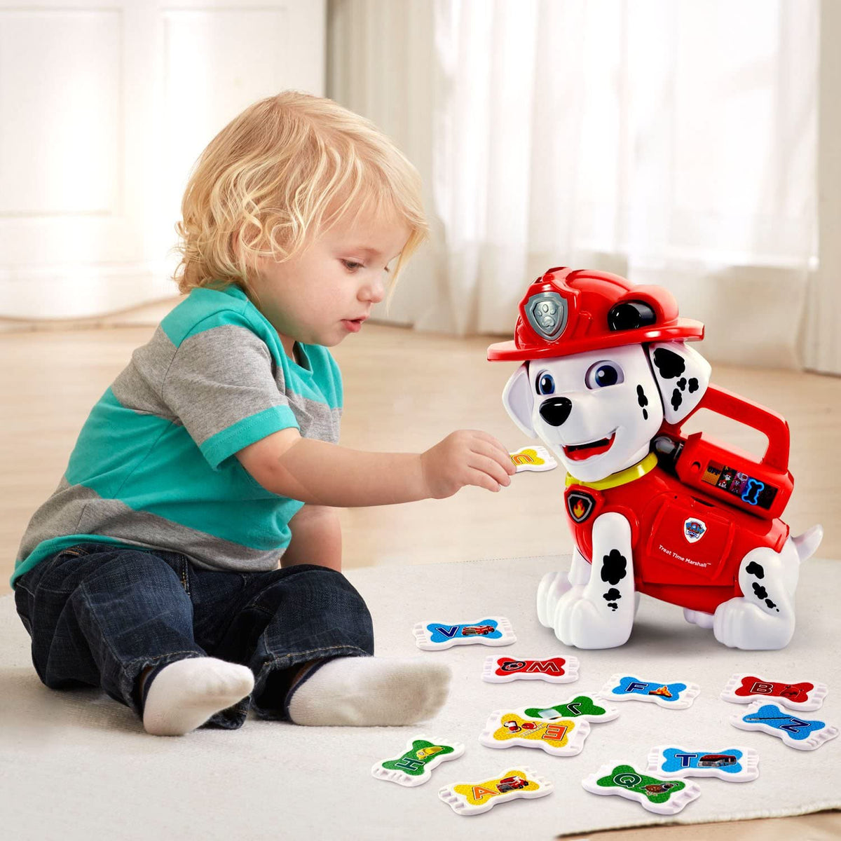 Puppy Power Fight Fire with Letters