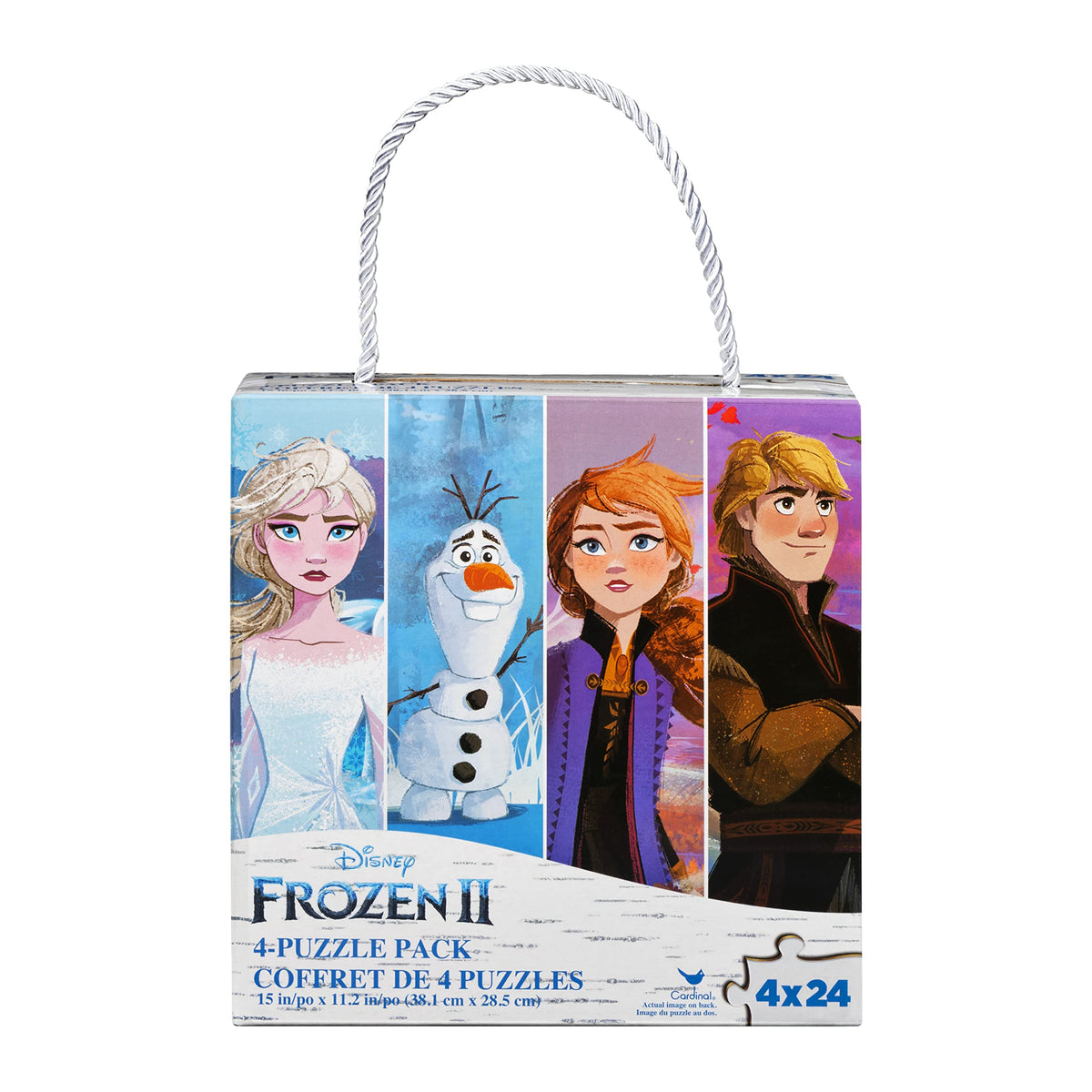 Frozen World of Imagination Puzzles - 4 Pack