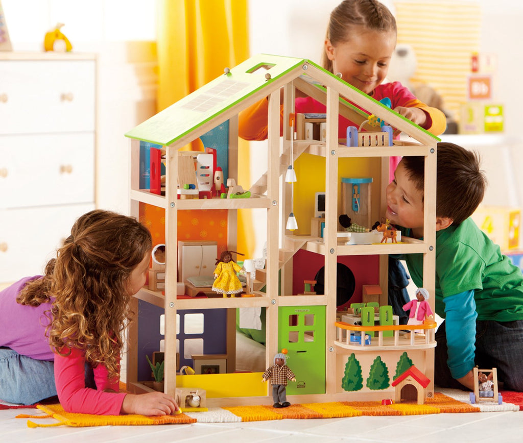 STEM Wooden Role Play Dollhouse