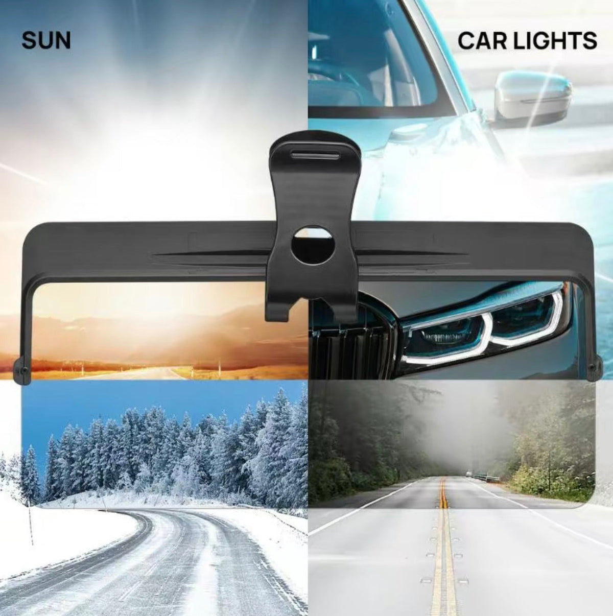 GlareGuard Visor Extender