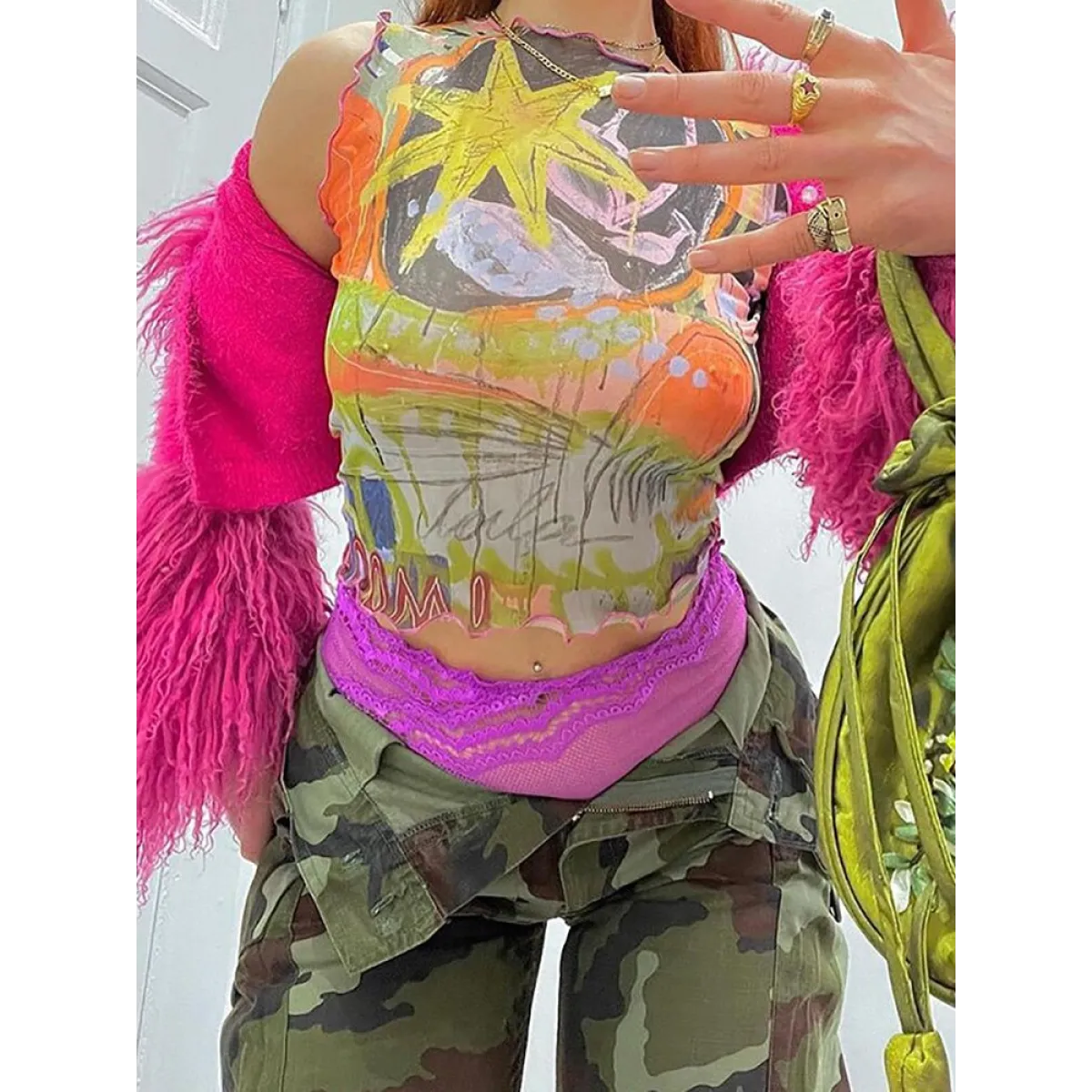 Life Is Pain Crop Top