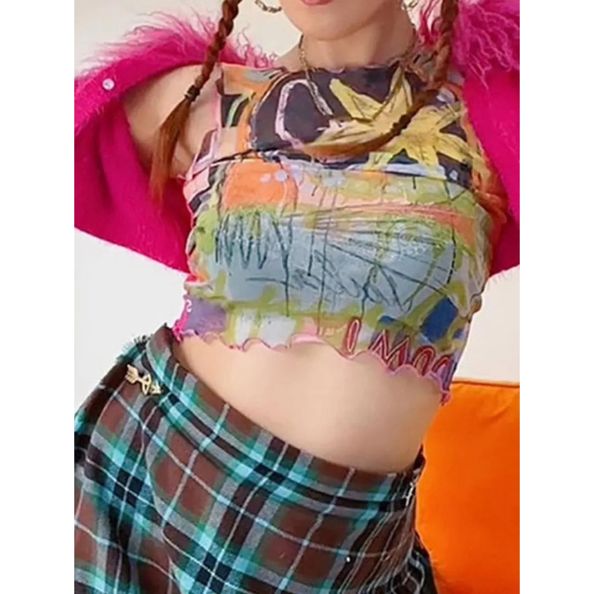 Life Is Pain Crop Top