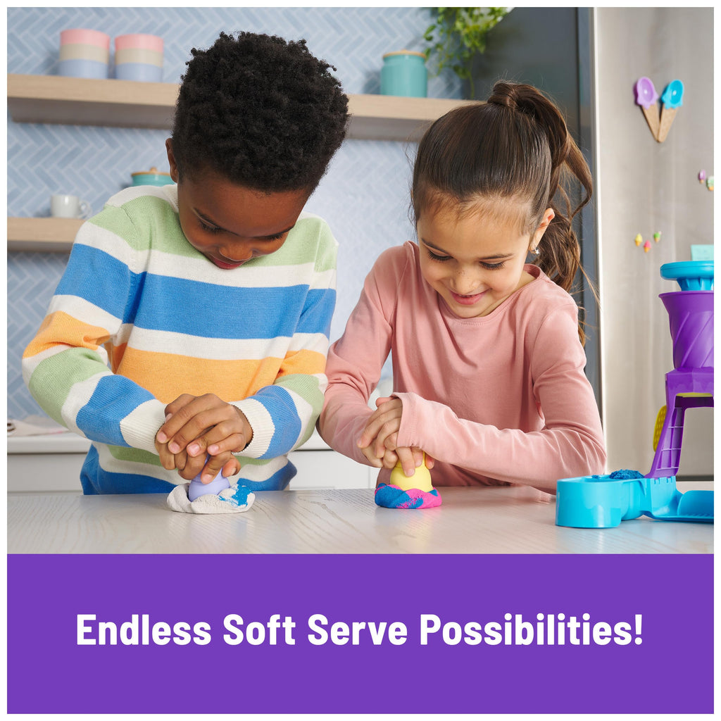Swirl & Serve Kinetic Sand Station