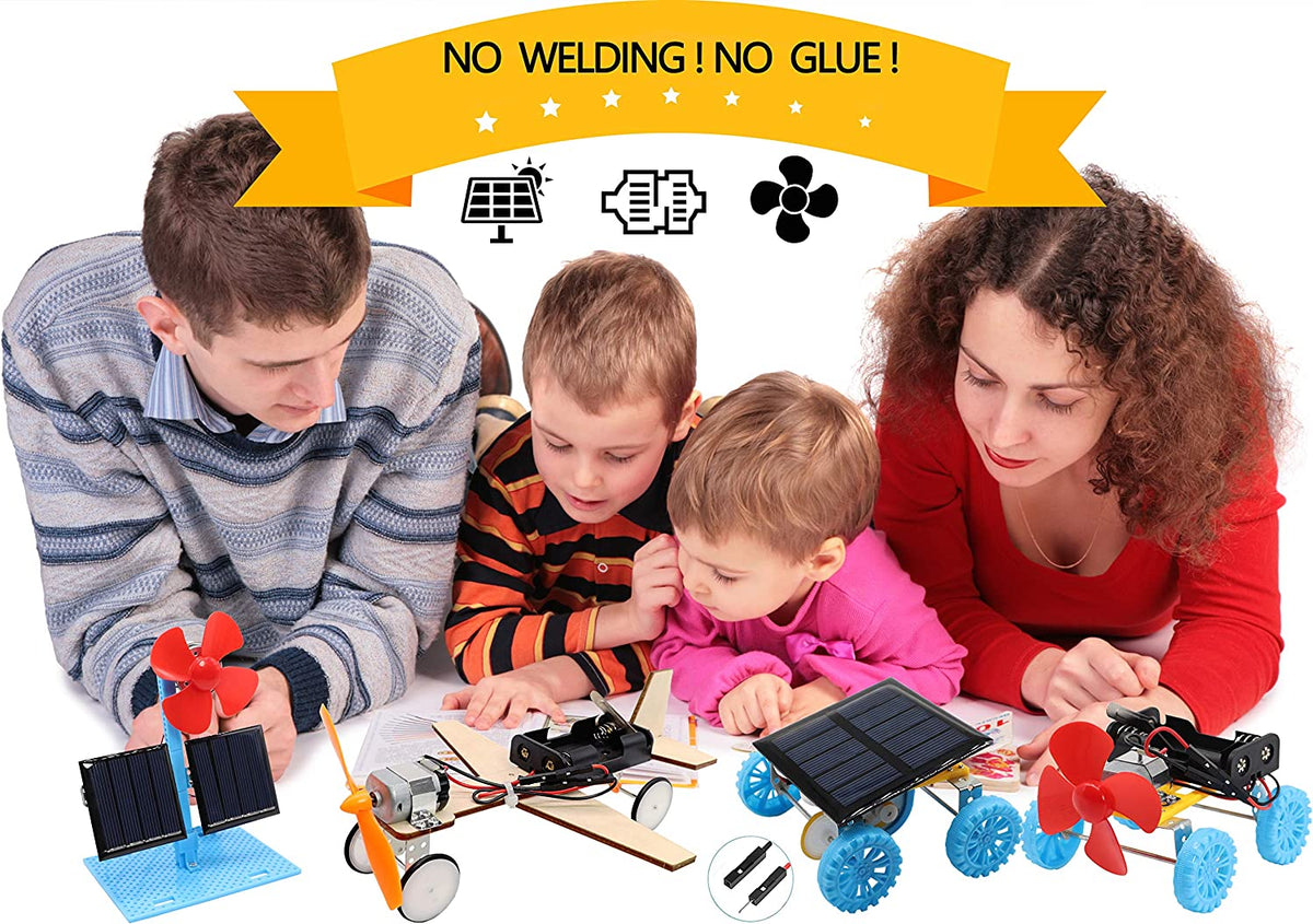 Kids Solar Power Learning Experiment Projects Set