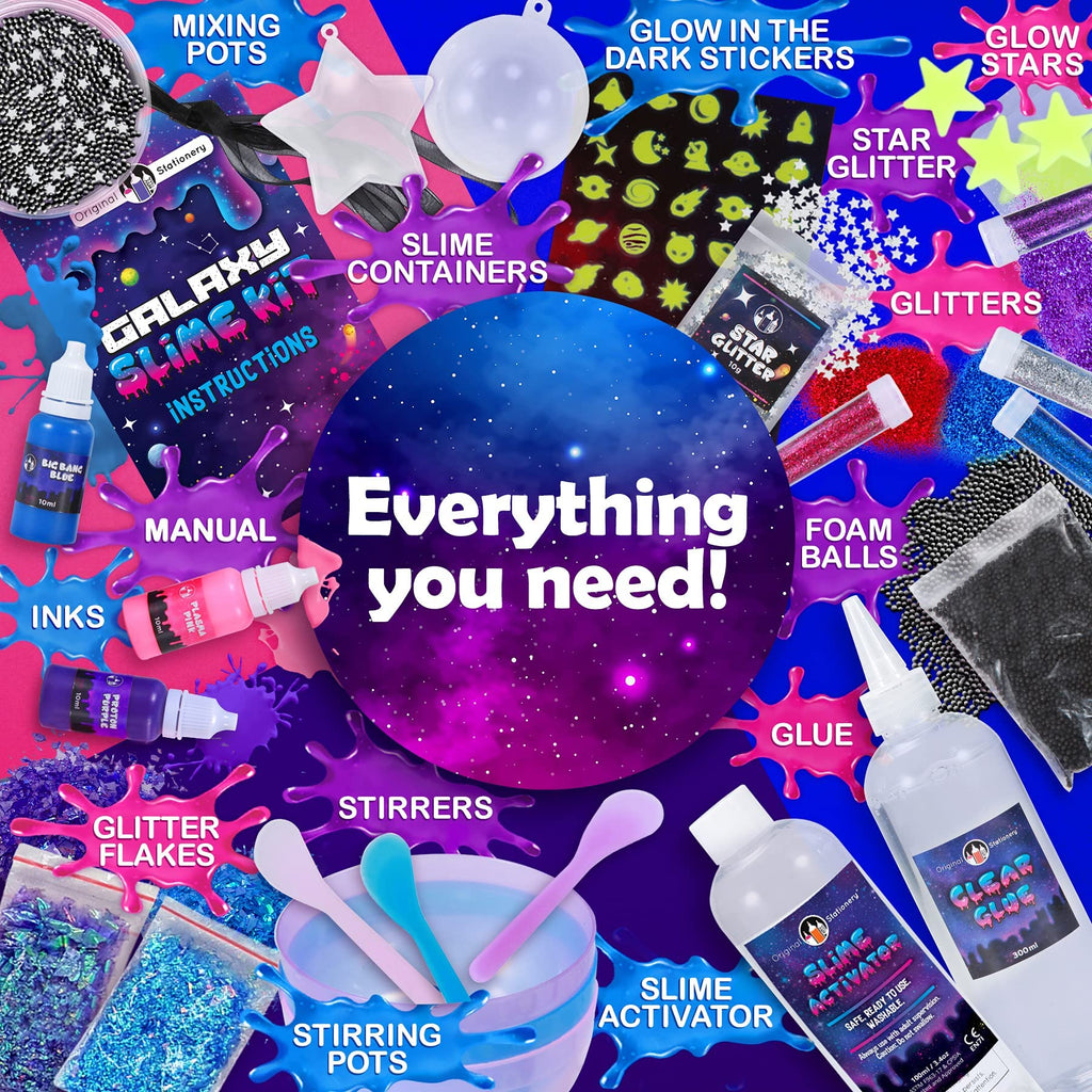 Galaxy Glow in the Dark Slime