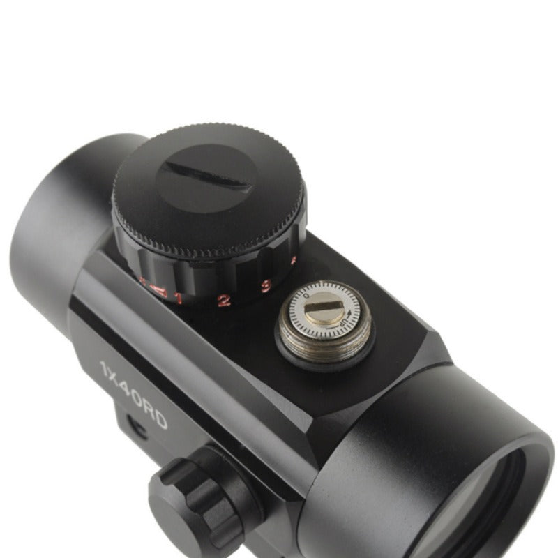 1X40RD Monocular Telescope Aluminum Alloy Calibrator Outdoor Travel Monocular Telescope