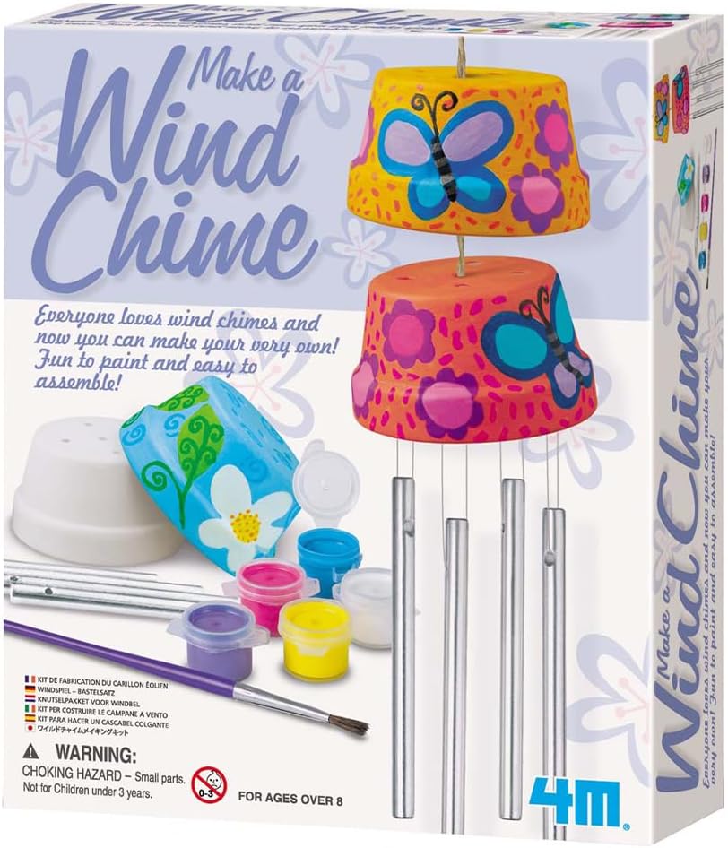 Paint Play Chime DIY Wind Chime Craft Kit Ages 8+