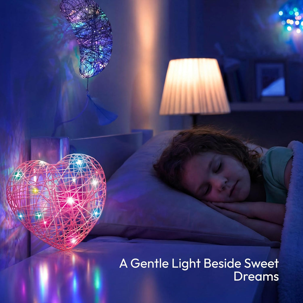 3D String Art Star Light Craft Kit For Kids