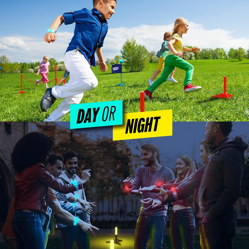 Glow Battle Capture the Flag, Light Up Outdoor Adventure Game for Kids & Families