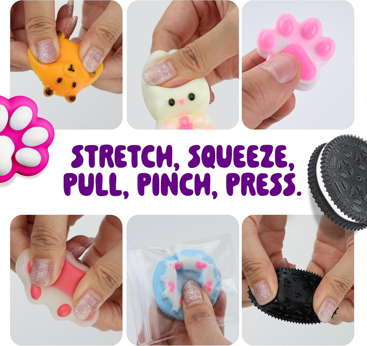 DIY Squishy Making Kit for Kids Ages 8+ Create, Squeeze & Play