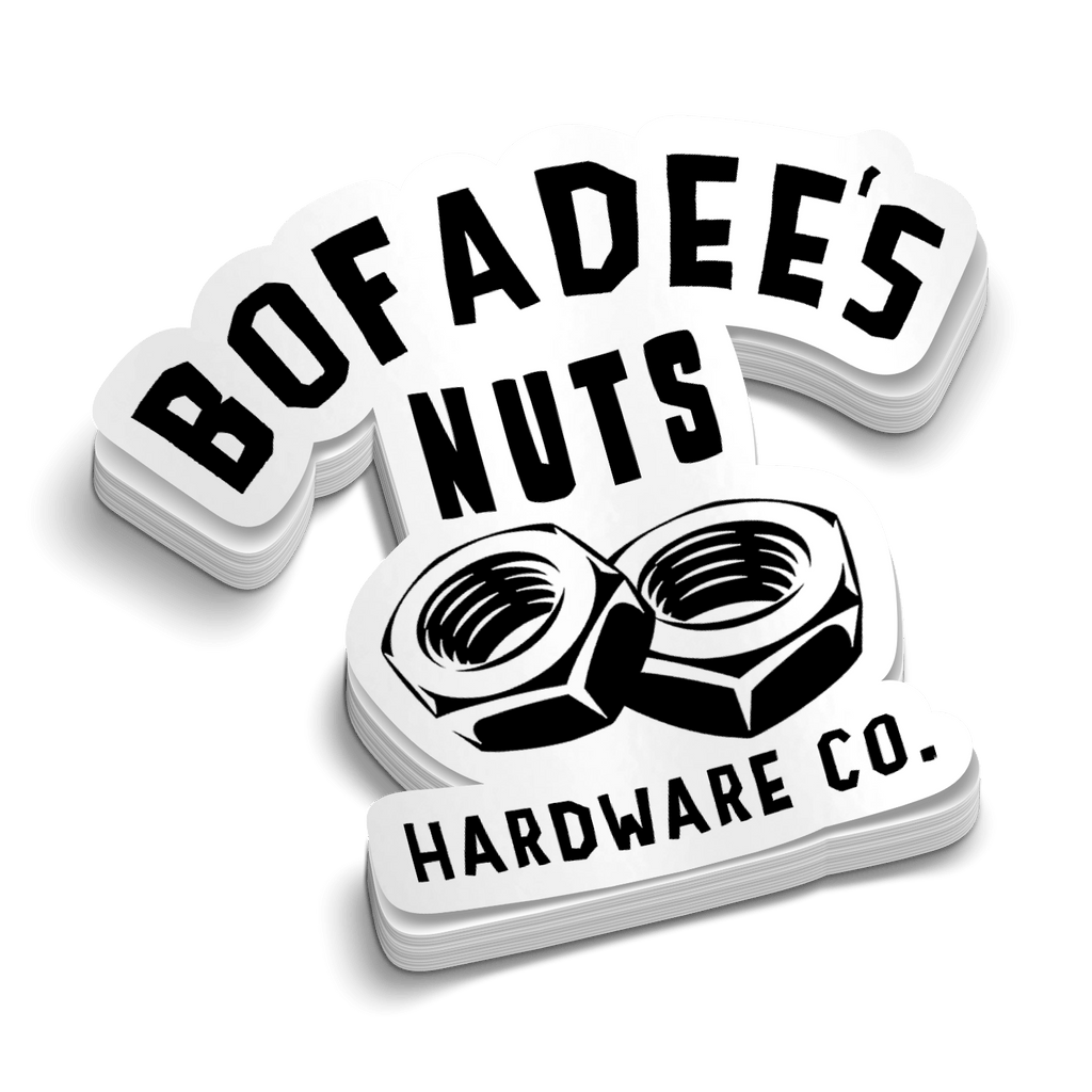 Bofadee's Hard Hat Decal