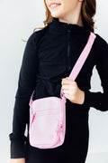Bubblegum Pink Crossbody Bag
