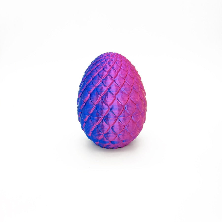 Dragon Egg 3D Printing Crystal Dragon Gem Dragon Egg Divine Dragon Storage Set Craft Gift Decoration Creative Toy Trendy Play