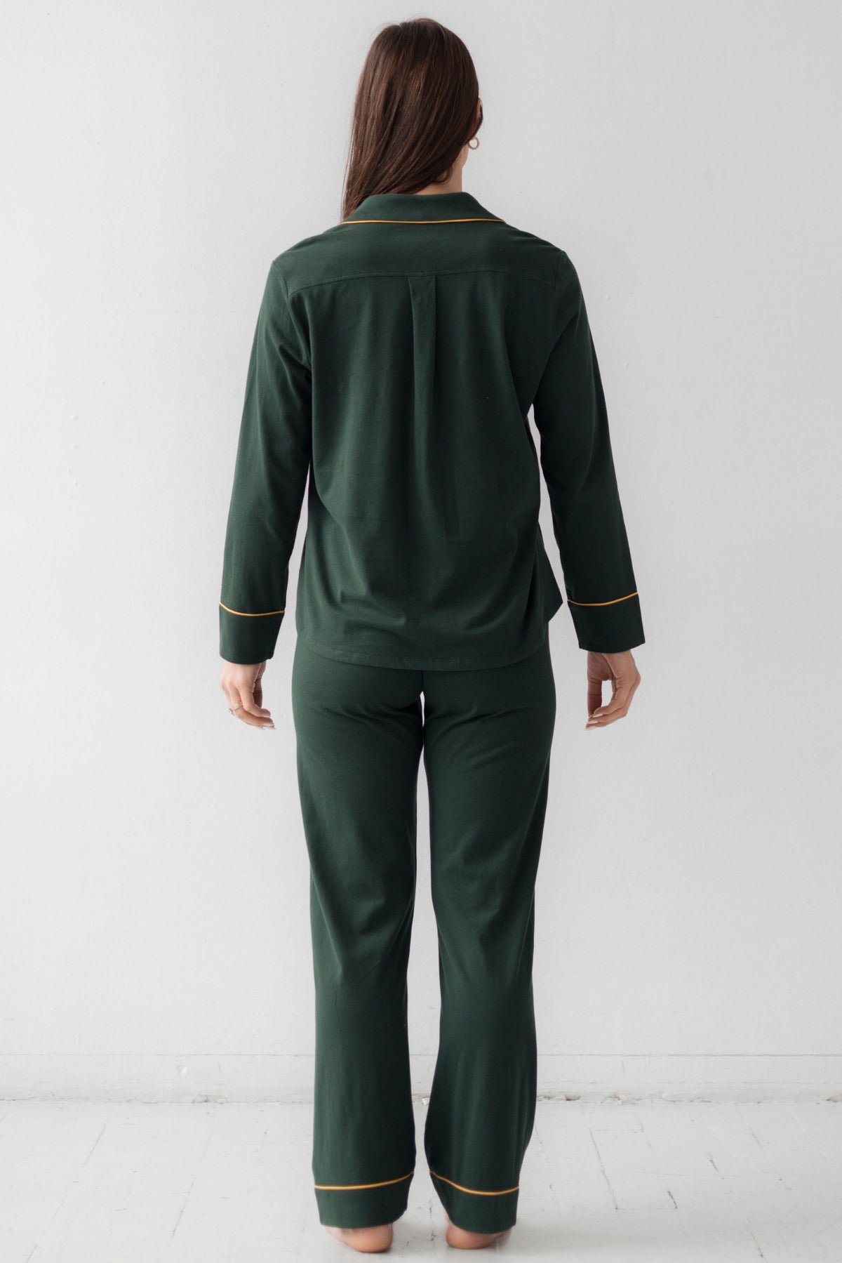 Classic Luxury Pajamas in Brushed Pima Cotton