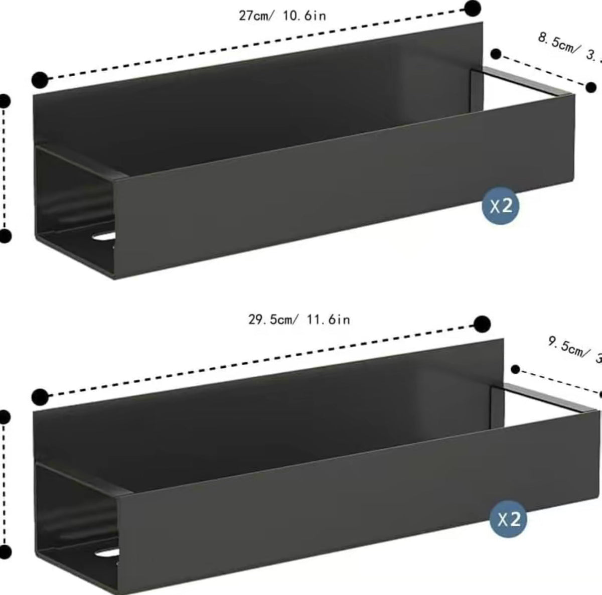 MagniRack 4-Piece Organizer Set