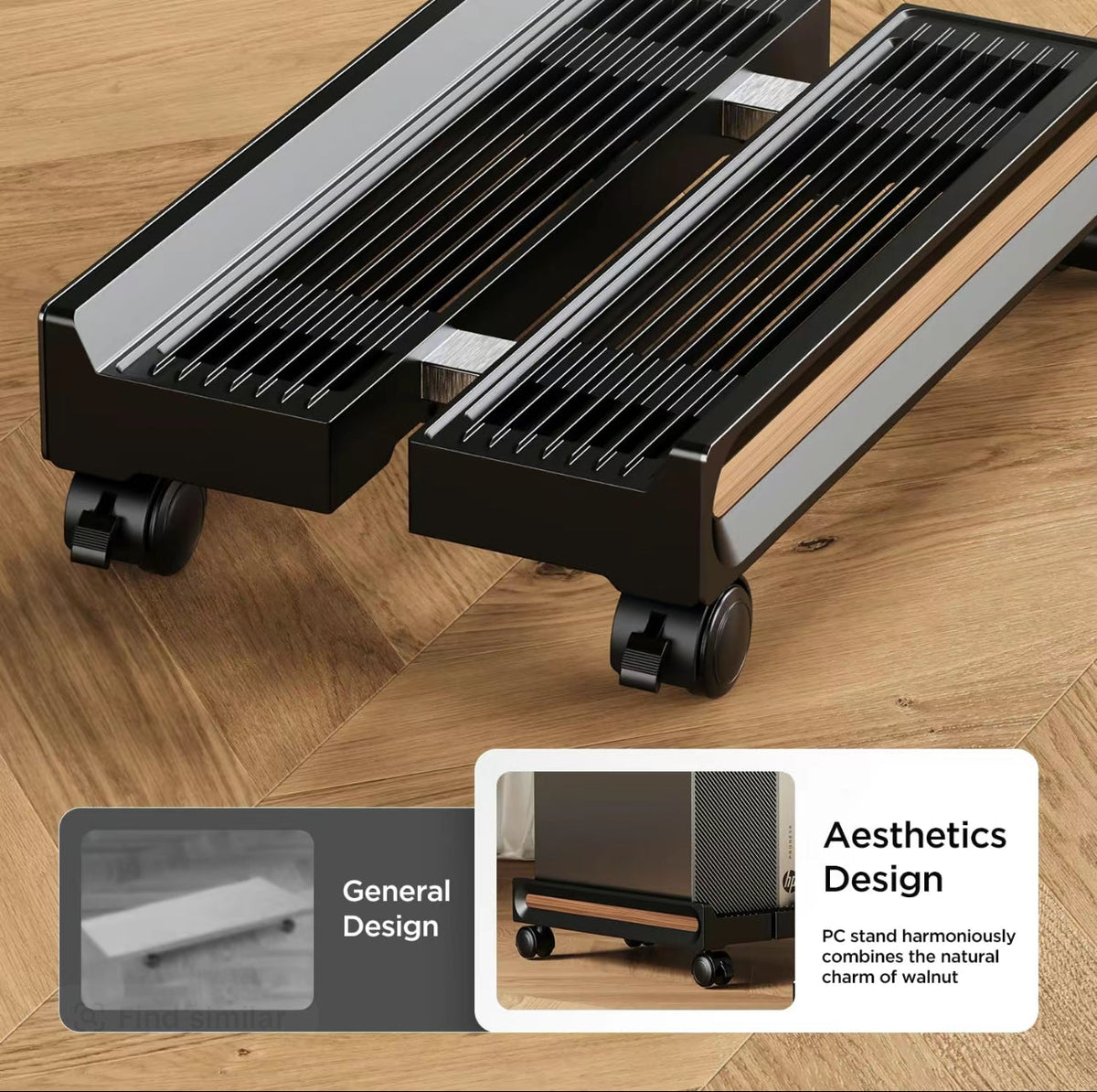 FlexiRoll CPU Stand