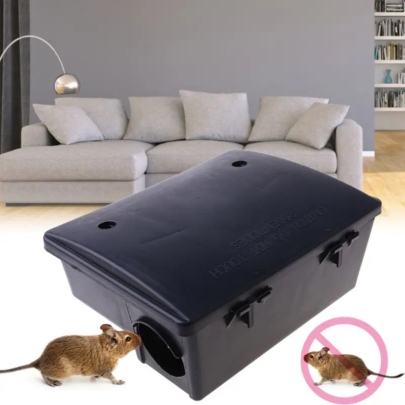Professional Home Mouse Bait Block Trap Station Box for Case with for Key Trappola per topi Past na krysy