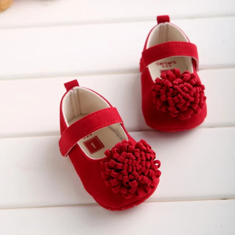 0-18 Months Newborn Baby Girl Walking Shoes Princess Shoes Little Baby