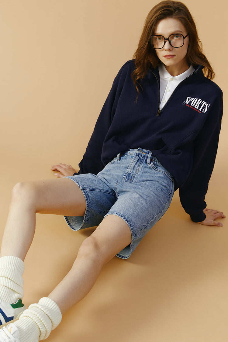 Angeles High Rise Shorts HJ030