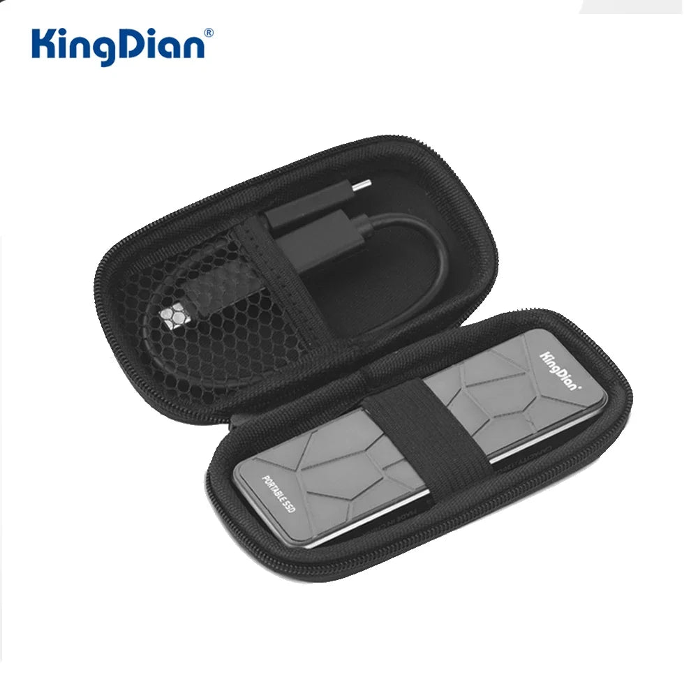KingDian External SSD 120gb 250gb 500gb M,2 ssd 2280 USB 3.0 External Solid State Drive Lighting For Laptop Phone