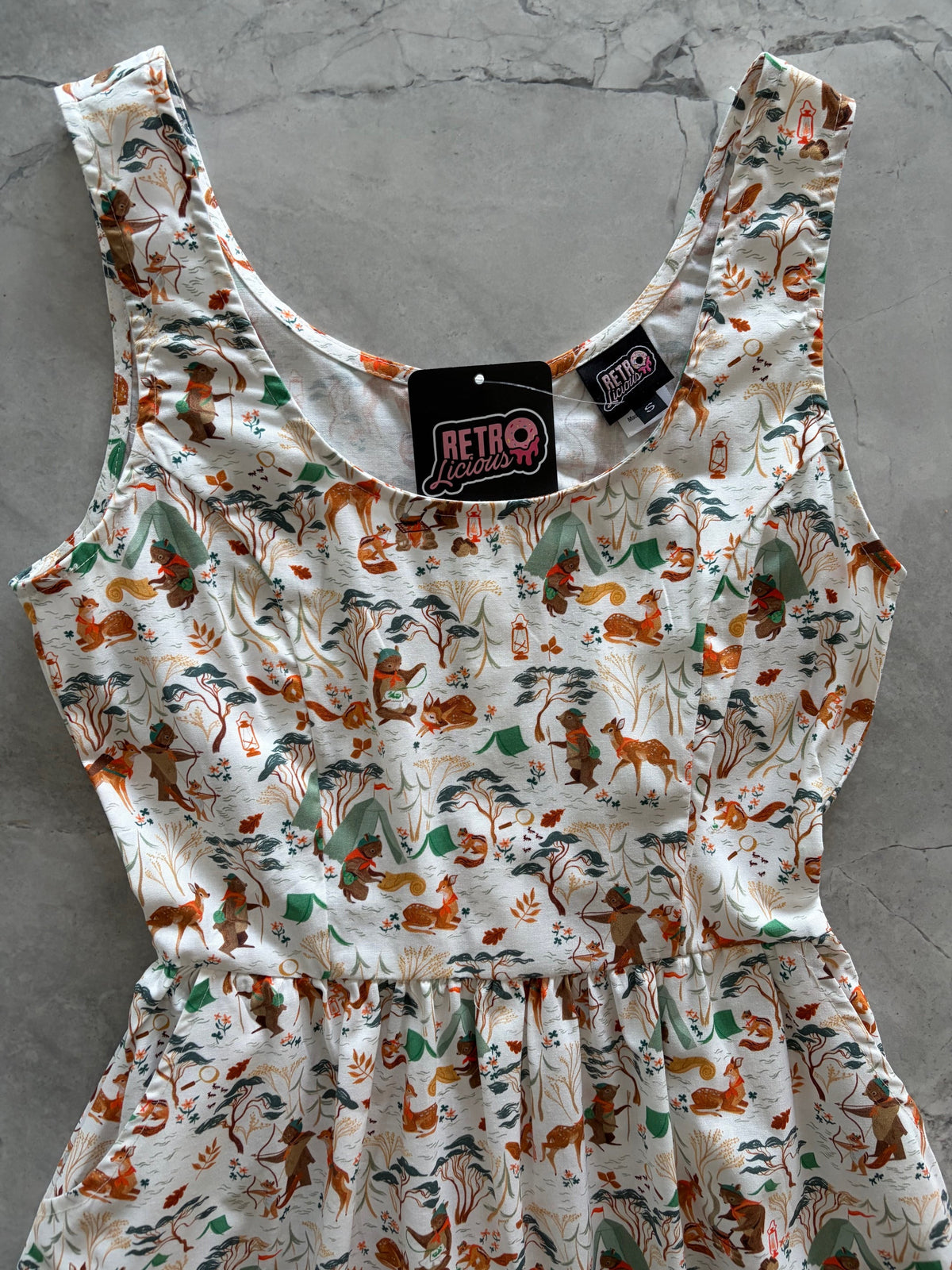 Campsite Fit & Flare Dress
