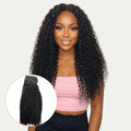 Jerry Curl Clip-In 100% Human Hair Extensions