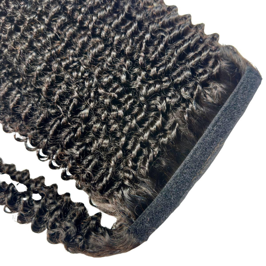 Jerry Curl 100% Human Hair Ponytail Extension