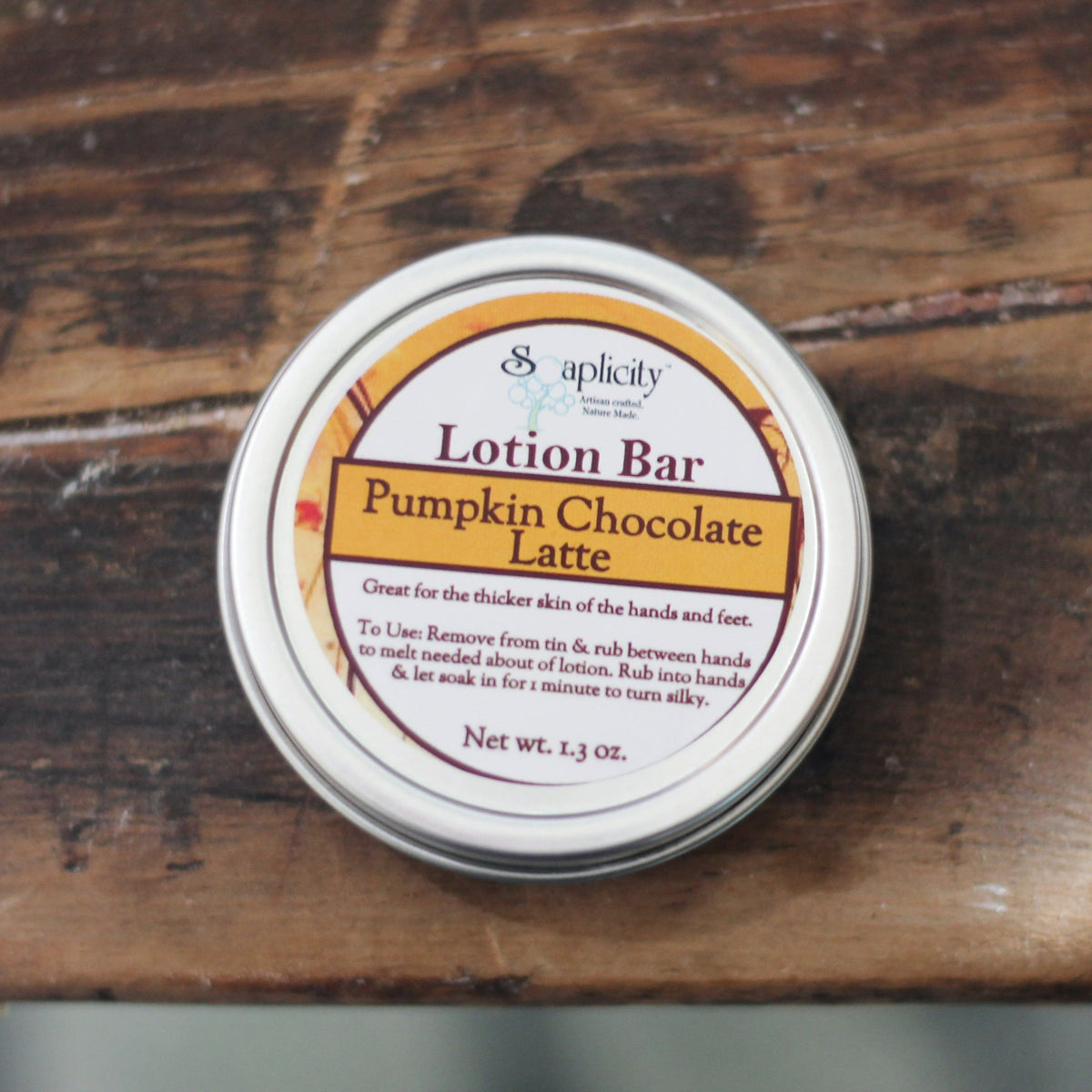 Pumpkin Chocolate Latte Lotion Bar
