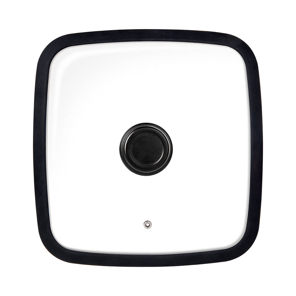 MASTERPAN Tempered Glass Lid, Fits Our 11x11" Pans (28cm)