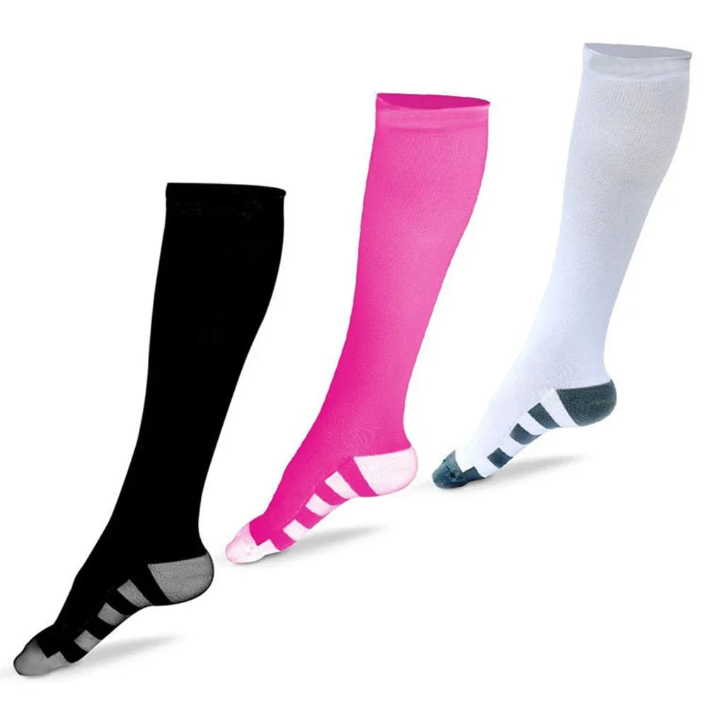 Men Women Compression Socks Calf Guard Protector Stockings for Running Football Cycling Skiing B2Cshop