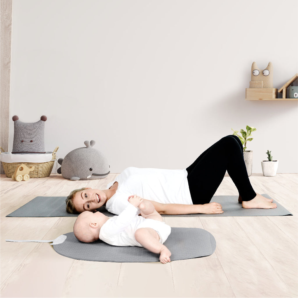 Shnuggle Portable Changing & Play Mat | Waterproof, Roll-Up & Multi-Use