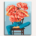 Blooming Thoughts - Paint By Numbers Kit