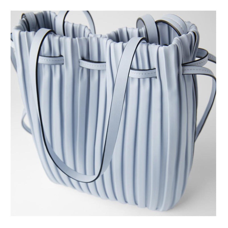 Women's Korean Niche Design Large Capacity Texture Bags
