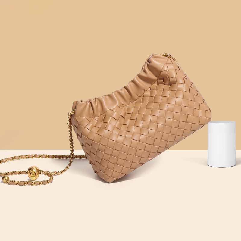 Women's Summer Chain Woven Cloud Simple Fashion Crossbody Bags