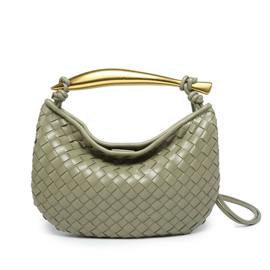 Comfortable Fashion Woven Sardine Hand Dumpling Handbags