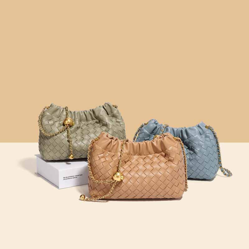 Women's Summer Chain Woven Cloud Simple Fashion Crossbody Bags