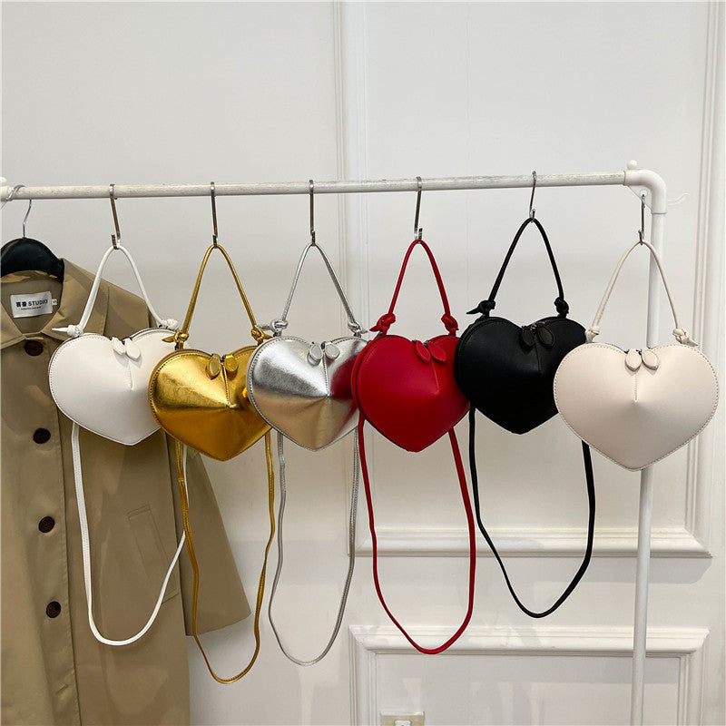 Women's Super Popular Heart Shaped Love Western Crossbody Bags