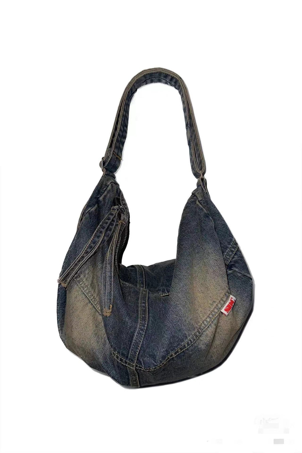 Women's Nier Distressed Jean Washed Cloth Sweet Cool Crossbody Bags