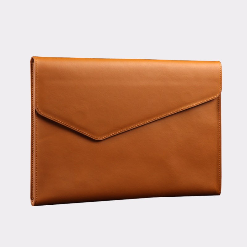 Genuine Leather File Cowhide Large Capacity Men's Briefcases