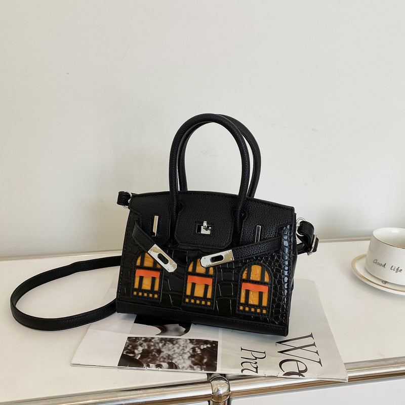 Classic House Platinum Female Summer Crocodile Handbags