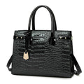 Retro Three-piece Set Mother Crocodile Texture Shoulder Bags