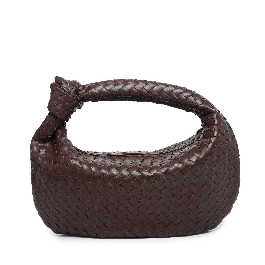 Women's Knotted Handmade Woven Capacity Hand Carrying Armpit Bags