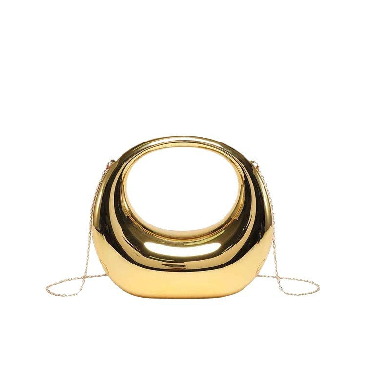 Women's Solid Color Large Western Style Dinner Bags