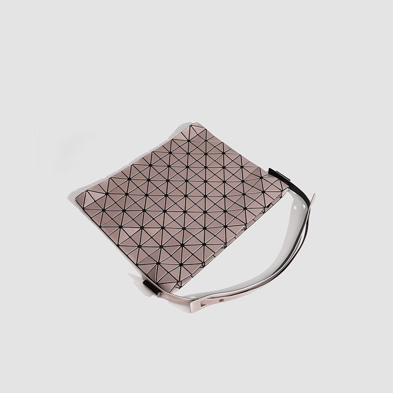 Trendy Style Underarm Commuter Geometric Rhombus Crossbody Bags