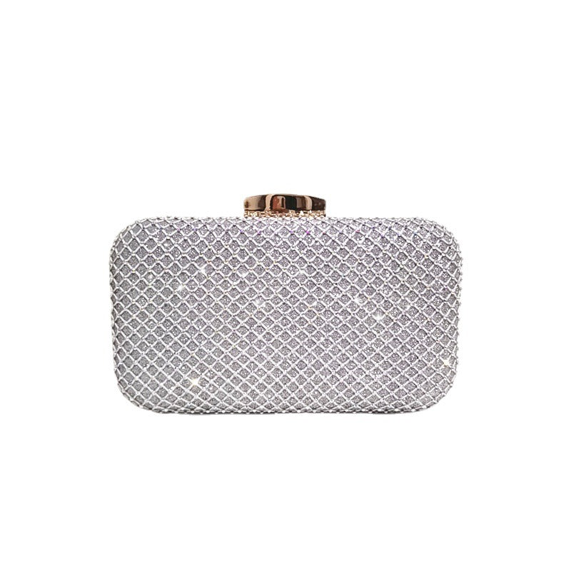 Women's Portable Dinner Leather Banquet Shiny Trendy Bags