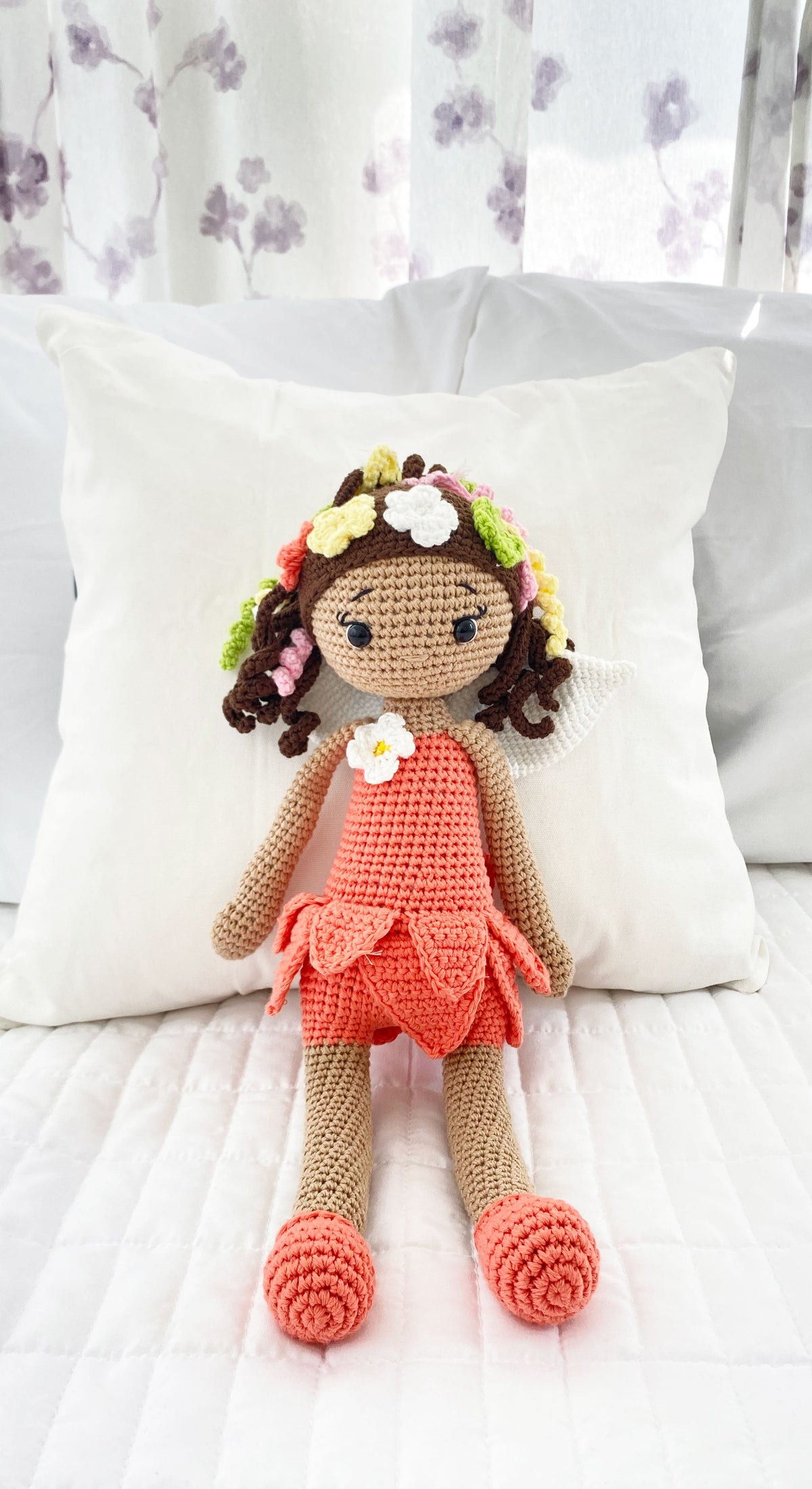 A Orange Fairy Doll